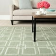 thumbnail image 4 of Safavieh Martha Stewart 3' X 5' Flatweave Rug in Geyser Blue, 4 of 4