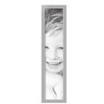 thumbnail image 2 of ArtToFrames 7" x 33" Silver Picture Frame, 7x33 inch Silver Wood Poster Frame (WOM-5388), Pack, 2 of 8