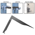 thumbnail image 2 of yeacher Stainless Steel Firefighter Entry Tool | 8x11.37 Inch Black Rescue Lever | Door Breaching Kit with Sliding Mechanism, 2 of 6