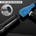 thumbnail image 3 of QJUHUNG Portable Transfer Pump Battery Operated Electric Siphon Pump 2.2 Gallons Per Min Efficient Liquid Fuel Transfer Pump Multi-purpose Gasoline Transfer Pump for Water Gasoline Diesel, 3 of 7