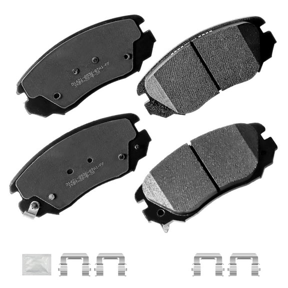 ACB ZONE 4PCS Front Ceramic Brake Pads for Allure Cascada LaCrosse Regal Equinox Malibu Pad
