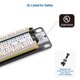 thumbnail image 5 of Patch Panel Cable Matters, 24 puertos Cat6, 1U, 19 pulgadas, con certificación UL, 5 of 7