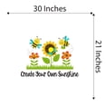thumbnail image 4 of Children Create your own Sunshine Cute Animal Wall Decal Decoration Follow Your Dreams motivational Quote Decor Lasts Years and Easily Removable - Size: 30 In(W) x 21 In(H), 4 of 5