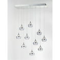 thumbnail image 7 of ET2 E24599-93PC Swank LED 10-Light Linear Pendant, Polished Chrome, 7 of 7