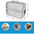 thumbnail image 4 of Fireproof file storage bag with lock, waterproof zipper, fireproof safe, 4 of 5
