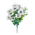 thumbnail image 2 of Tallos de flores artificiales de pensamiento | Tallos florales artificiales de aspecto realista, 2 of 6