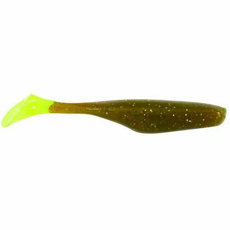 Bass Assassin Saltwater Split Tail Shad Soft Plastic Bait - 10 Pack
