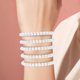 thumbnail image 1 of Elegantes pulseras de mujer Ajustable Joyería de moda para las mujeres Hecho a mano con piedras naturales Perfecto para el uso diario Y, 1 of 4