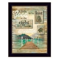 thumbnail image 1 of TrendyDecor4U "Go to the Lake" by Marla Rae Printed Framed Wall Art, 1 of 2
