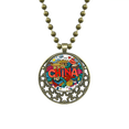 thumbnail image 1 of en china de viaje de asia chino de arte colgante estrella collar luna cadena joyas Unbranded M, 1 of 3