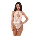 thumbnail image 2 of Camisón de encaje de mujer Sexy Body Lencería Ropa interior Ropa de dormir, Blanco, XL Sweethay XX000075-24, 2 of 7