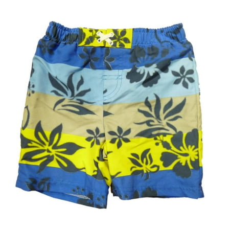 Baby blue swim trunks Baby Boy Pool Blue Pops Popsicle Swim Trunks by Gymboree. % polyester, UPF 50+ sun protection, Elastic waist with tie front, Soft mesh liner for comfort, Back pocket with grommet detail and Machine wash; imported.