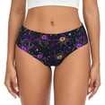 thumbnail image 1 of Fotbe Multi-colored Spiders Calzones Estampados para Mujer – Ropa Interior de Algodón, Cómoda, Suave y Elástica-Medium, 1 of 6