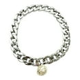 thumbnail image 5 of rygai Pet Necklace Crisp Bell Shiny Plastic Cat Dog Golden Chain Necklace Collar Daily Wear,Golden,S, 5 of 8