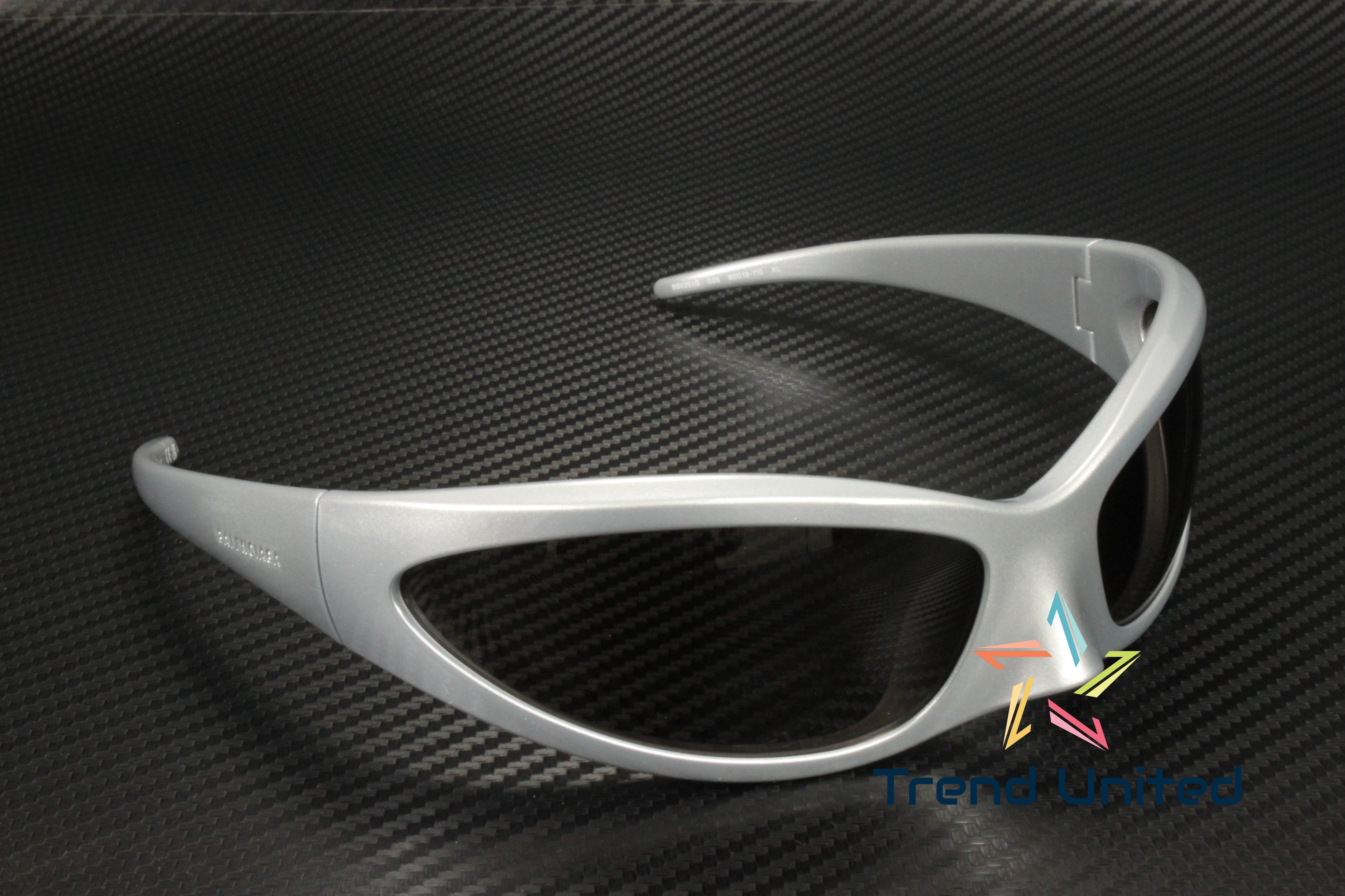 Balenciaga Sunglasses Silver / Grey - BB0251S- 005 - Balenciaga Eyewear BB0251S Sunglasses in Silver/Grey Balenciaga main image 4