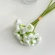 thumbnail image 4 of Ramo Decorativo de Flores Artificiales de Tela de 38 Cm, Blanco, Amarillo y Rosa | Pétalos Realistas de Plena Floración | Regalo Duradero para El Hogar, El Dormitorio y Las Fiestas | Decoración de Es, 4 of 6