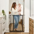 thumbnail image 1 of Regalo Deluxe Easy Step Extra Tall Gate, Black, 1 of 9