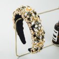 thumbnail image 4 of Sonducket Diadema barroca Tocados Diamantes Perla Cristal Cabello exagerado Brillante Temperamento hermoso Luz Pasarela de lujo Dama Accesorio para el cabello Sonducket AP017601-00, 4 of 6
