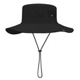 thumbnail image 2 of SPRING PARK Men Hat for Men Wide Brim Sun Outdoor Hiking Fishing Bucket Sun UV Hiking Fishing Cap, 2 of 5