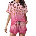 thumbnail image 1 of JHLZHS Short Sets for Women 2024 Trendy Fashion Two Piece Outfits for Women Suitable Sets Button Down Top and Shorts Set Sweatsuits with Pockets Womens Matching Shirt and Shorts Set Shorts Set, 1 of 5