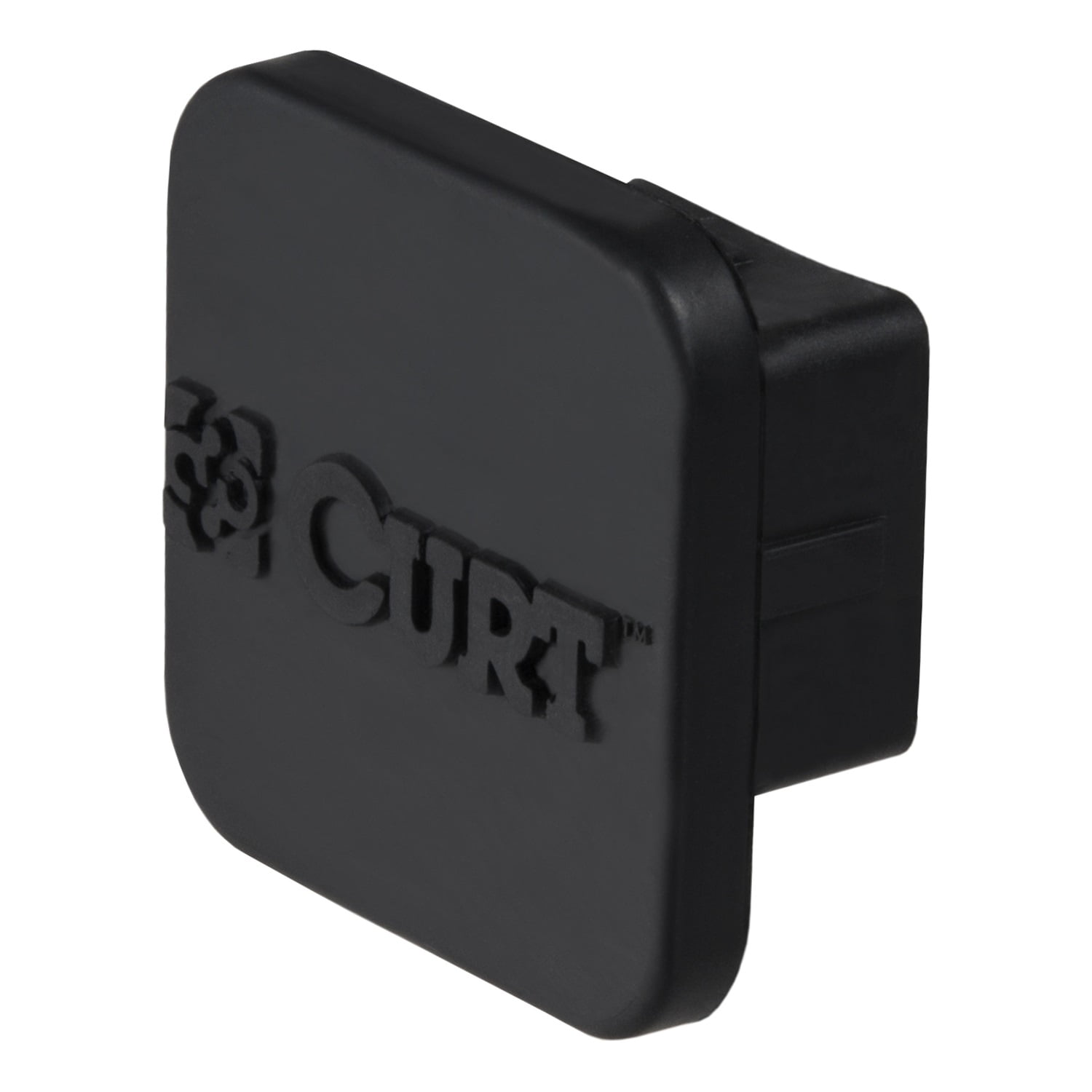 CURT 22180 2" Black Plastic Hitch Tube Cover RustFree Securely Mounts