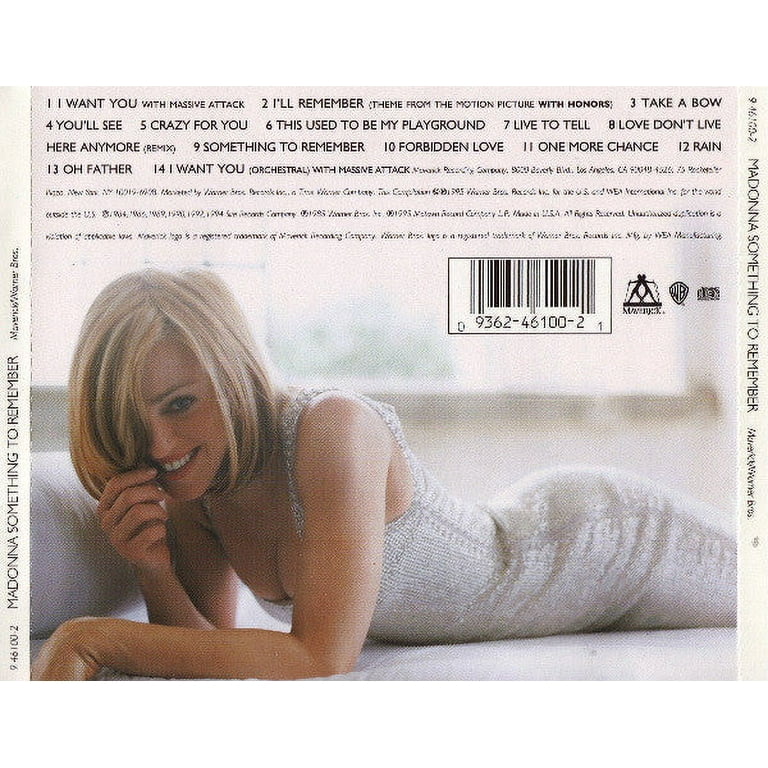 マドンナ　Something To Remember　 限定 ゴールド CD Something To Remember Singaporean GOLD cd album | Madonnashop