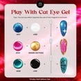 thumbnail image 2 of Set de esmaltes de uñas Beetles Cat Eye Gel, 20 colores con accesorios, 2 of 7