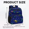 thumbnail image 7 of Uorisanigo Cool Dinosaur Kids Backpack for School Ages 5-8, Durable Preschool Daypack with Side Water Bottle Pocket, Lightweight Bookbag for Outdoor Hiking, 7 of 7