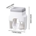 thumbnail image 3 of Wzzjkit Set Automatic Lazy Toothpaste Dispenser 5 Toothbrush Wall Mount, 3 of 3
