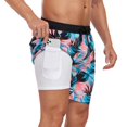 thumbnail image 4 of VOROFY Quick Dry Swim Trunks, Board Shorts, Swimwear Bottoms (Men's)-L, 4 of 6