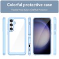 thumbnail image 2 of Decase for Samsung Galaxy S24 Plus Case,Slim Rugged Shockproof Anti-Scratch Soft TPU Bumper Anti-Fall Lightweight Hybrid Crystal Clear Back Cover Case,Blue, 2 of 8