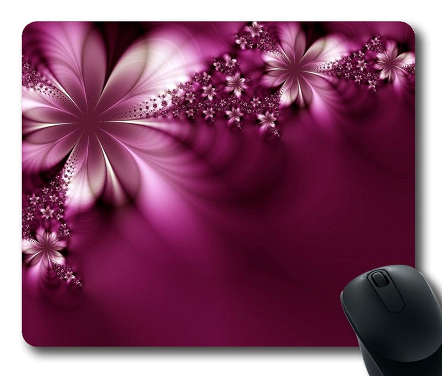 POPCreation dreamlike flowers Mouse pads Gaming Mouse Pad 9.84x7.87