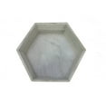 thumbnail image 4 of 11.8" Grey wash hexagon wood&nbsp;crate Set of 3. ABN5E100-WHT-GY, 4 of 8