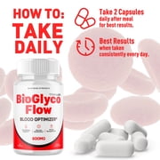 BioGlyco Flow Advanced Formula Blood Support for Health and Wellness Bio Glyco Flow 60 Capsules