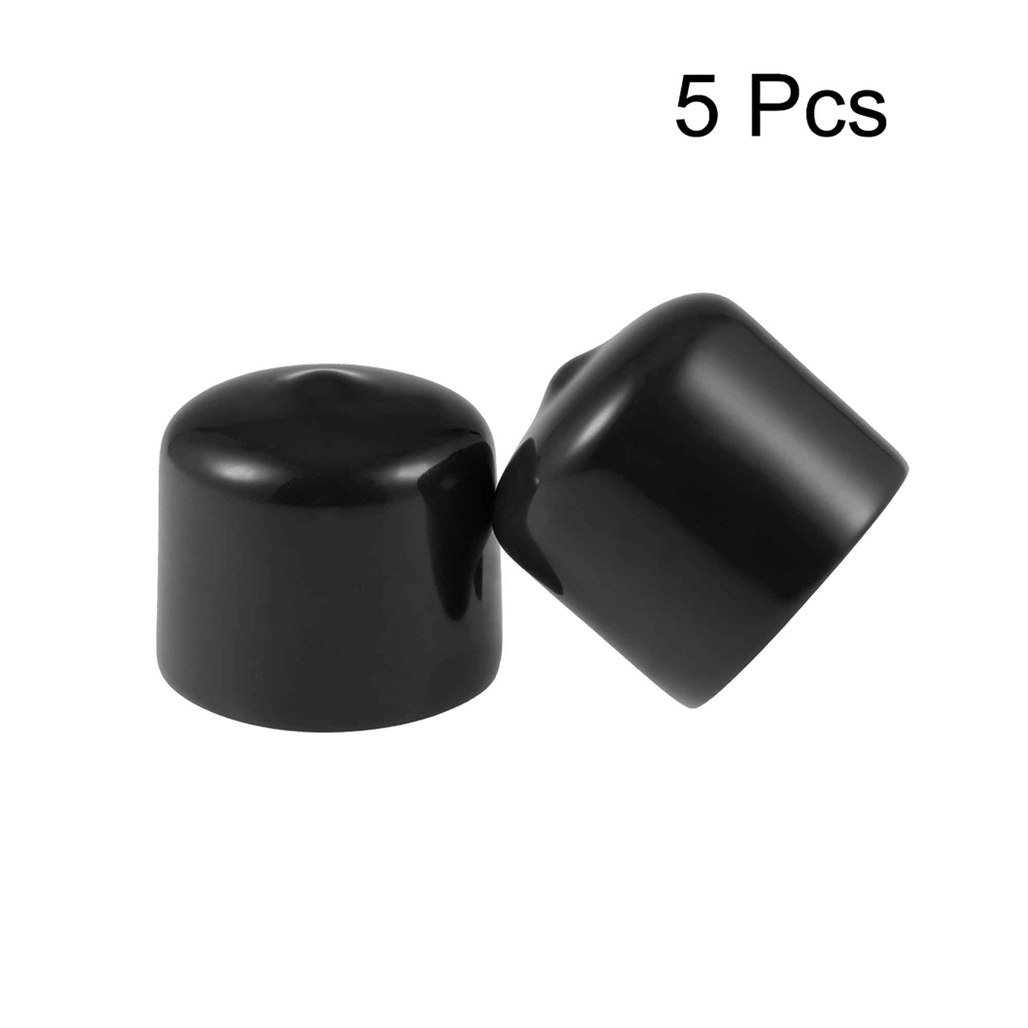 End Bumpers Rubber End Caps 6311 11/16" Height  Pack Of 15 Available in Black 
