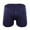 Dark Blue, variant on UVEASISHA Comfort Boxer Briefs for Men Breathable Cotton Underwear Solid Color Base Layer Underpants Everyday Wear Fathers Day Gifts Red XXL