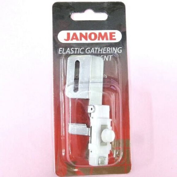 Janome Coverpro 900CP, 900CPX, 1000CP, 1000CPX, 2000CPX Elastic Gathering Attachment For Bottom Side Of Fabric (Wide)# 795817106