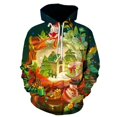 thumbnail image 1 of Nuevo Jersey gráfico con estampado de muñeco de nieve divertido en 3D de Navidad para hombre, sudadera para niños para el hogar, Sudaderas informales de moda para mujer de talla grande, 1 of 4