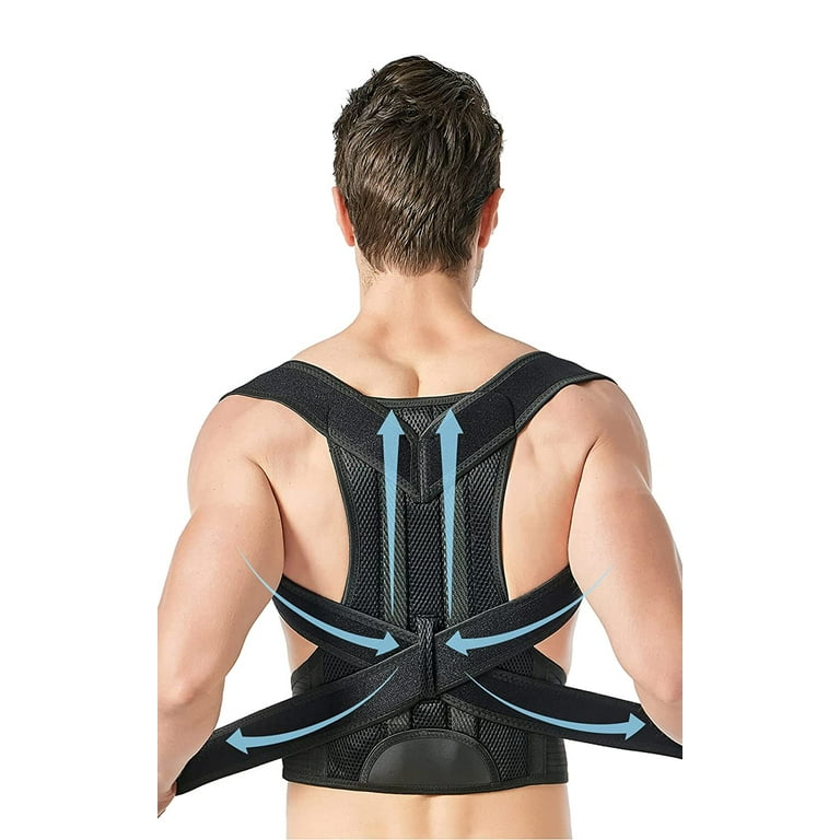 Back Posture Corrector for Kids & Women & Men,Effective and Comfortable  Posture Brace Shoulder Support Humpback Correction Belt,L