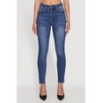 thumbnail image 4 of Womens WAX Cropped High Rise Skinny Jeans, 4 of 5