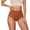 Orange, variant on KHONTS Women's High Waist Seamless Panties Tummy Control Bathing Suit Underwear Full Coverage Briefs White XS