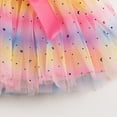 thumbnail image 6 of Girls Pleated Athletic Skirt Layered Tulles Tutus for Toddle Girls, Kids Princess Sequin Skirts, Dress up with Colorful Hair Bows, Summer New Girl Mesh Puffy Ballets Skirt Toddler Girls Skirts 5-8Y, 6 of 6