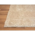 thumbnail image 4 of HR Plush Gold Solid Color Shag Rug - Thick Pile, High-End, Soft & Cozy Floor Carpet for Bedroom & Living Room, 4 of 6