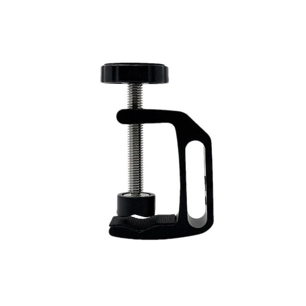 Cateissary Abrazadera de tornillo para cámara soporte de montaje de orificio de rosca Universal dispositivo de bloqueo de aleación de aluminio abrazaderas Accesorios de cámara y óptica