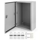 thumbnail image 1 of Yeshouse caja eléctrica de acero IP66, a prueba de agua y polvo, con cerradura y placa de montaje, ideal para conexiones eléctricas en proyectos de interior o exterior, 1 of 8