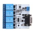 thumbnail image 2 of Serial Port Control Relay Board, Relay Module 4 Channel Safe 8 Bit MCU PCB  for Home, 2 of 7