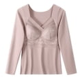 thumbnail image 1 of Ensemble de sous-Vêtements Thermiques pour Femmes, Haut de Pyjama pour Temps Froid, 1 of 6
