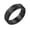 Black, variant on Men Stainless Steel Anxiety Ring 6mm Rotating Spinner with Rhombus Pattern Engraving Fidget Ring Blue Size 5