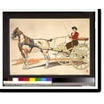 thumbnail image 2 of Historic Framed Print, A Kentucky breaking cart, 17-7/8" x 21-7/8", 2 of 9