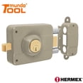 thumbnail image 3 of CERRADURA SOBREPONER DOBLE CERROJO TRAD. DER HERMEX 43482 Hermex CS-90D, 3 of 3